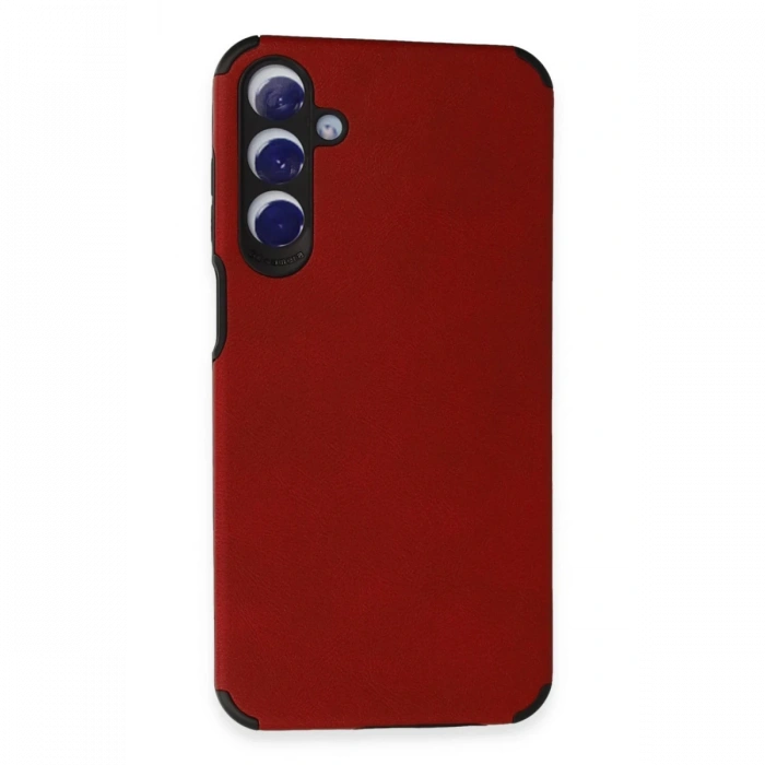 Samsung Galaxy A25 5G Kılıf Loop Deri Silikon - Kırmızı