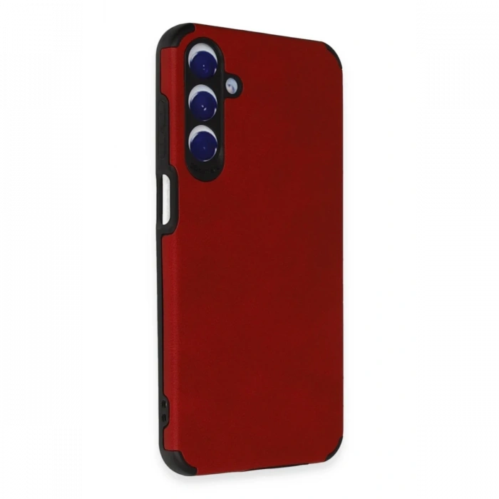 Samsung Galaxy A25 5G Kılıf Loop Deri Silikon - Kırmızı