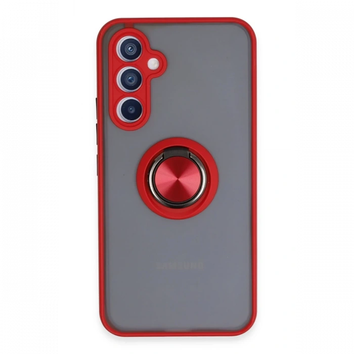 Samsung Galaxy A34 5G Kılıf Montreal Yüzüklü Silikon Kapak