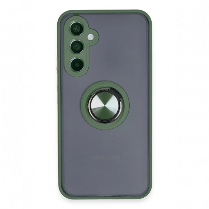 Samsung Galaxy A34 5G Kılıf Montreal Yüzüklü Silikon Kapak