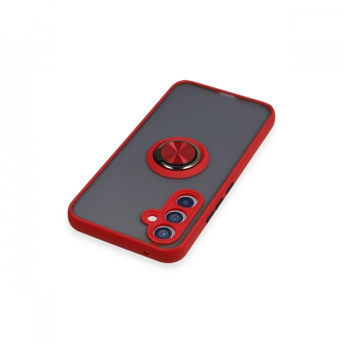 Samsung Galaxy A34 5G Kılıf Montreal Yüzüklü Silikon Kapak