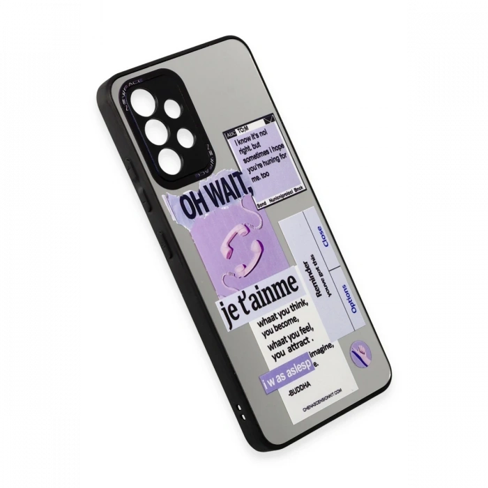 Samsung Galaxy A52 Kılıf Mirror Desenli Kapak