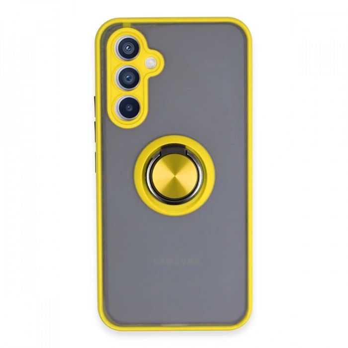 Samsung Galaxy A54 5G Kılıf Montreal Yüzüklü Silikon Kapak