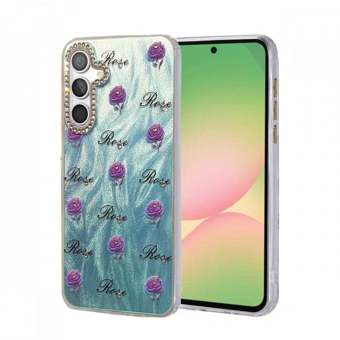 Samsung Galaxy A56 Kılıf Blade Aynalı Desenli Kapak