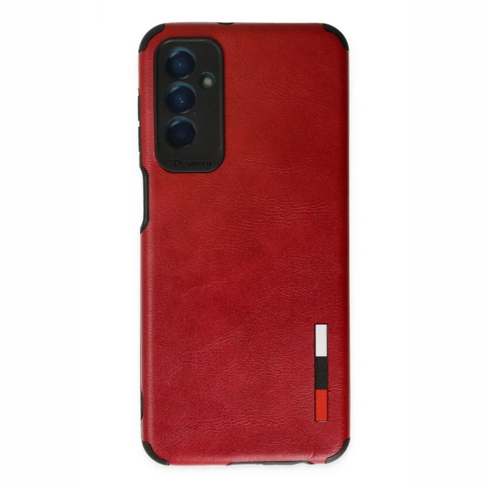 Joy Tekno Samsung Galaxy M13 Kılıf Loop Deri Silikon