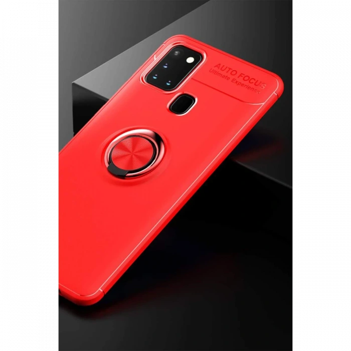 Samsung Galaxy M31 Kılıf Range Yüzüklü Silikon