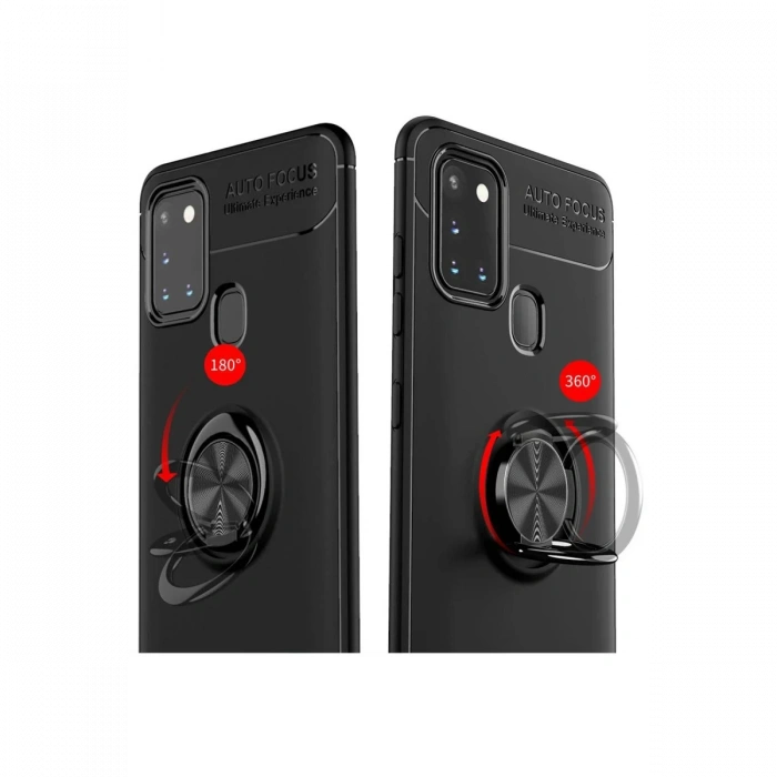 Samsung Galaxy M31 Kılıf Range Yüzüklü Silikon