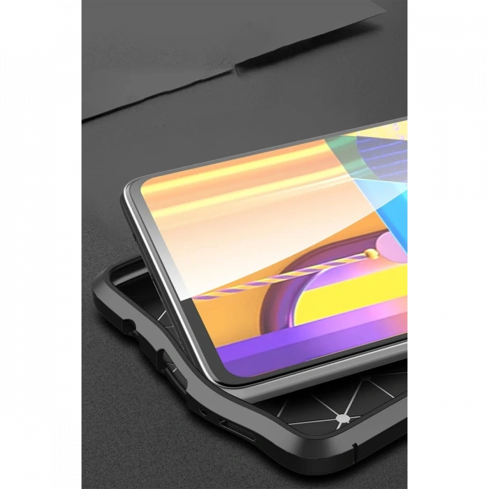 Samsung Galaxy M51 Kılıf Auto Focus Kapak - Kırmızı