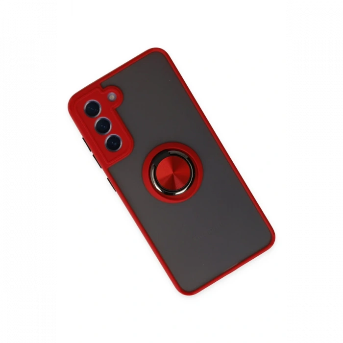 Samsung Galaxy S21 FE Kılıf Montreal Yüzüklü Silikon Kapak