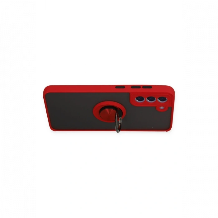 Samsung Galaxy S21 FE Kılıf Montreal Yüzüklü Silikon Kapak