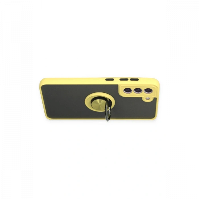 Samsung Galaxy S21 FE Kılıf Montreal Yüzüklü Silikon Kapak