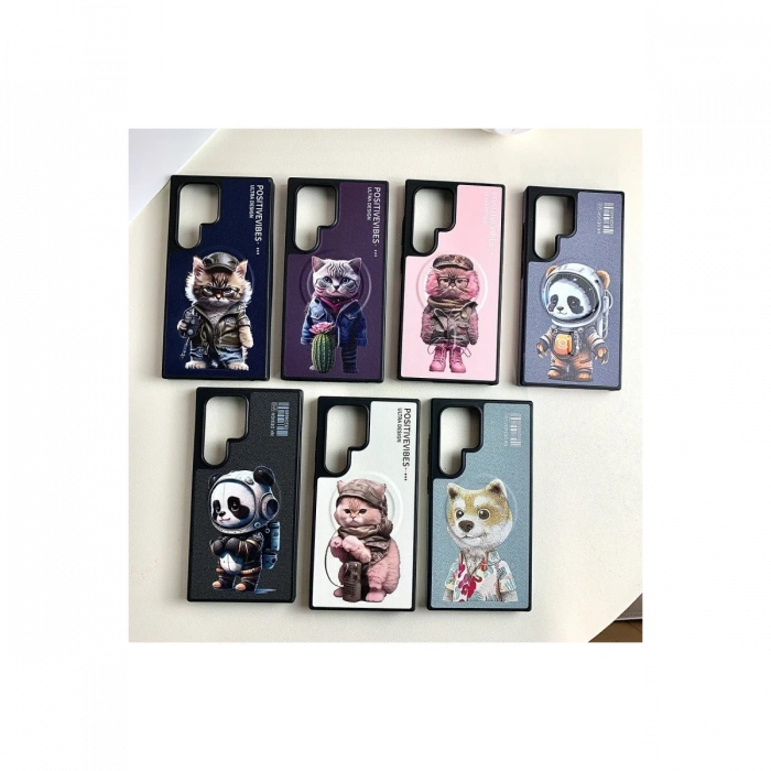 Joy Tekno Samsung Galaxy S23 Fun Magsafe Kapak - Titan Gri