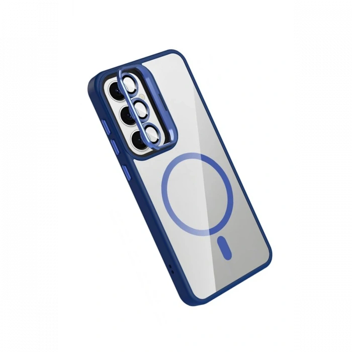 Joy Tekno Samsung Galaxy S24 FE Remim Lensli Magsafe Standlı Kapak