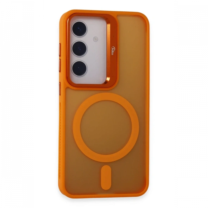 Joy Tekno Samsung Galaxy S24 Flet Lens Magsafe Kapak