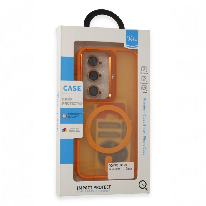 Joy Tekno Samsung Galaxy S24 Flet Lens Magsafe Kapak