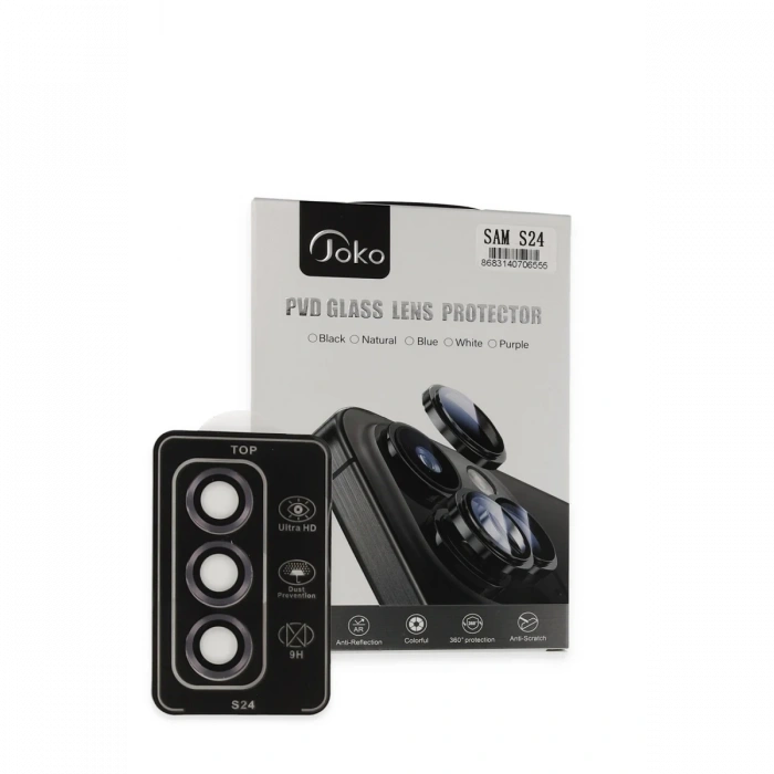 Joy Tekno Samsung Galaxy S24 PVD Metal Kamera Lens