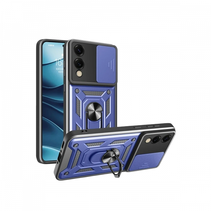 Samsung Galaxy S25 Edge Pars Lens Yüzüklü Silikon