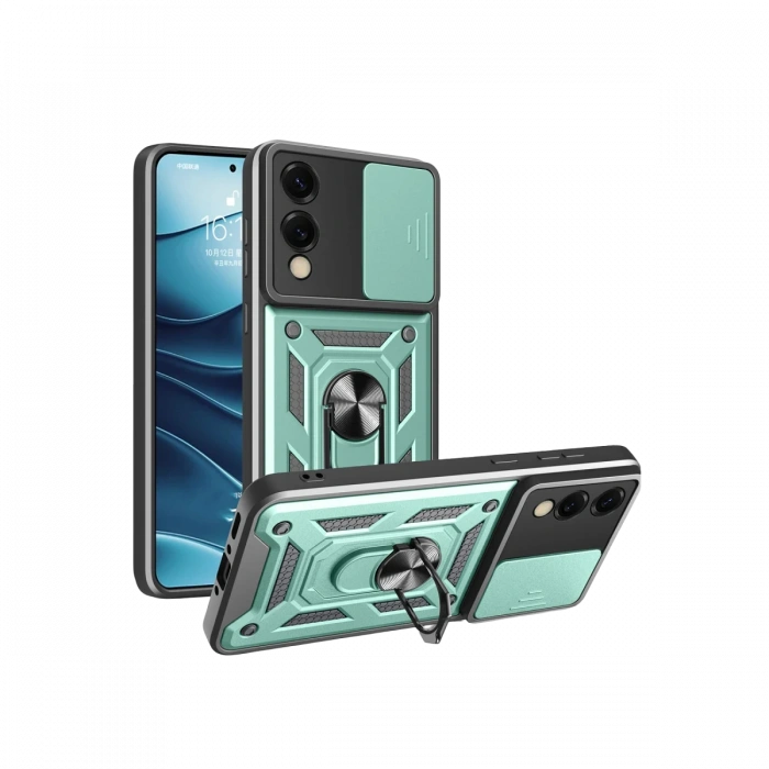 Samsung Galaxy S25 Edge Pars Lens Yüzüklü Silikon