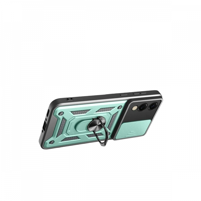 Samsung Galaxy S25 Edge Pars Lens Yüzüklü Silikon