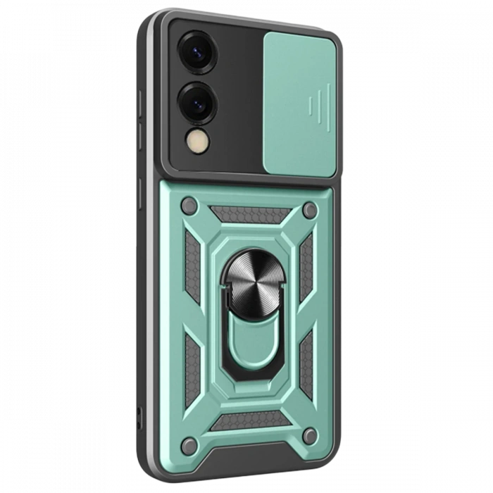 Samsung Galaxy S25 Edge Pars Lens Yüzüklü Silikon