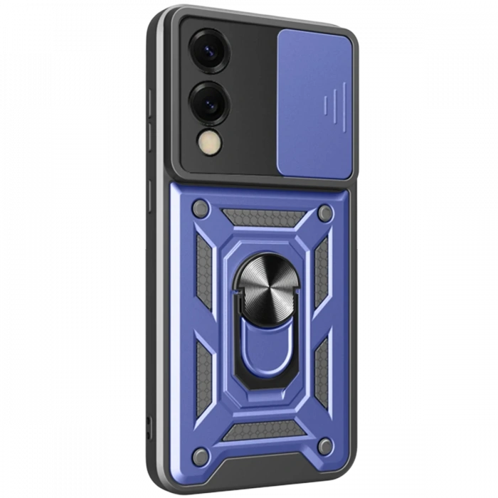 Samsung Galaxy S25 Edge Pars Lens Yüzüklü Silikon