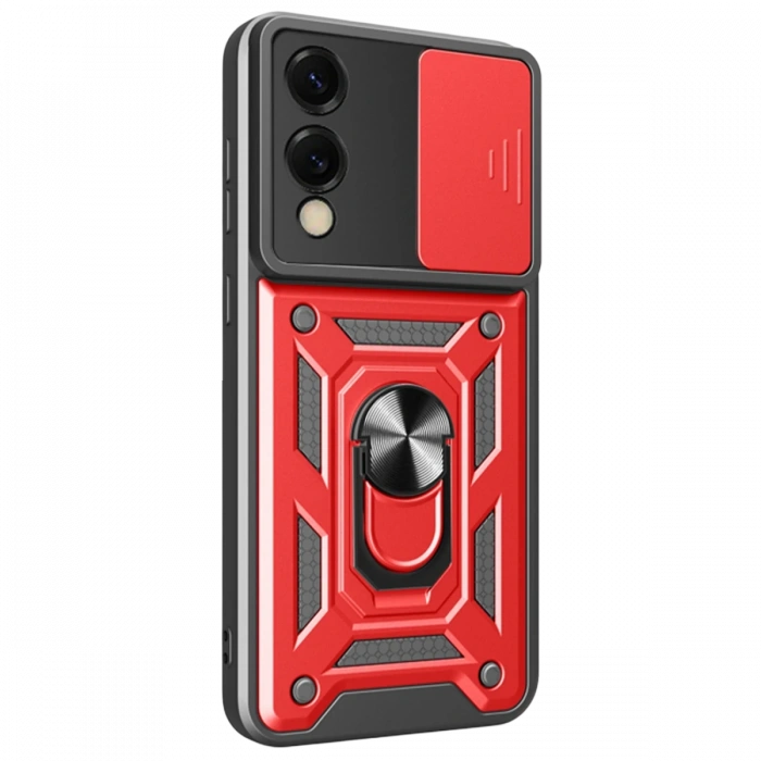 Samsung Galaxy S25 Edge Pars Lens Yüzüklü Silikon