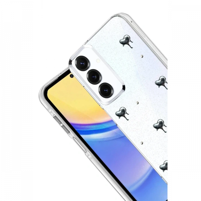 Joy Tekno Samsung Galaxy S25 FE Fiyonk Desenli Kapak