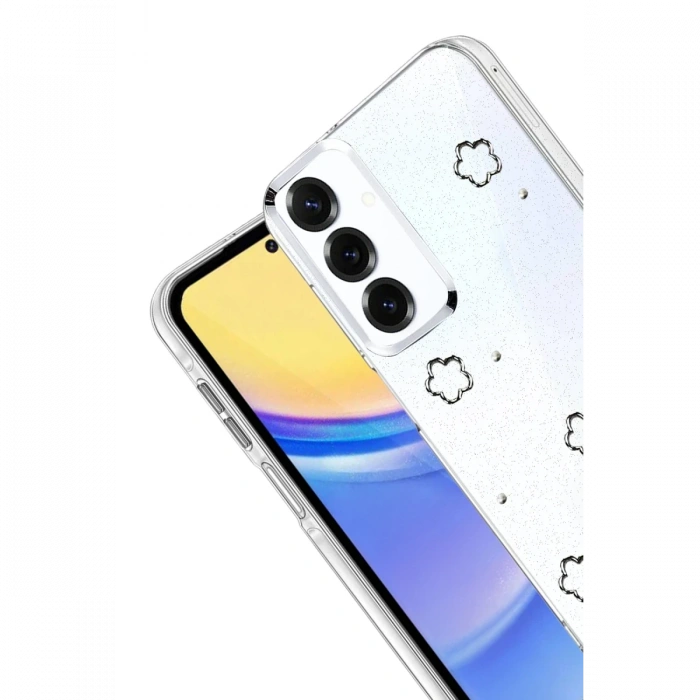 Joy Tekno Samsung Galaxy S25 FE Fiyonk Desenli Kapak