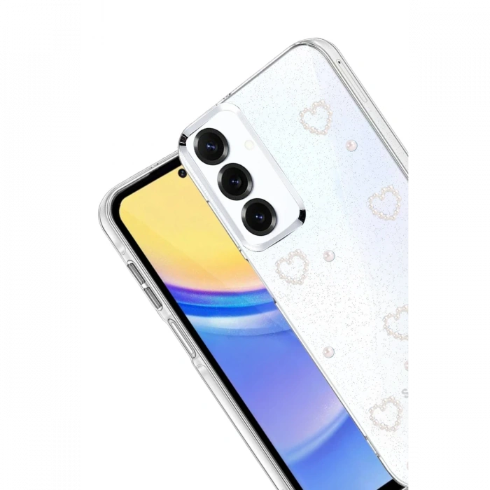 Joy Tekno Samsung Galaxy S25 FE Fiyonk Desenli Kapak