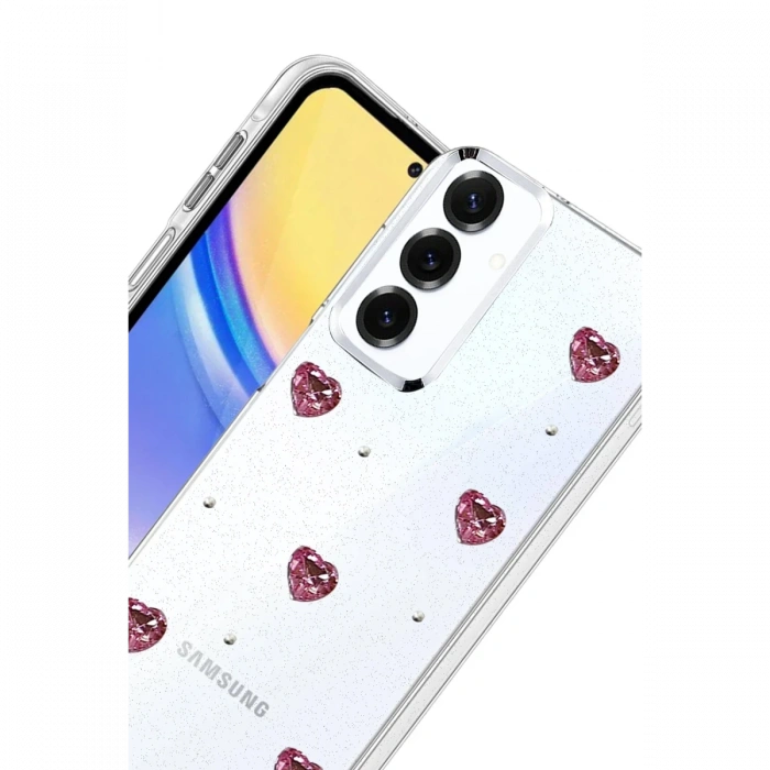 Joy Tekno Samsung Galaxy S25 FE Fiyonk Desenli Kapak