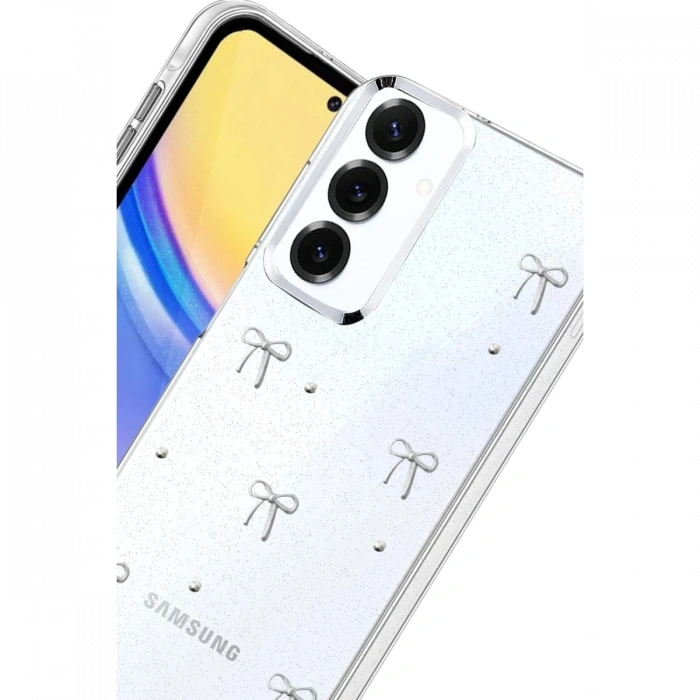 Joy Tekno Samsung Galaxy S25 FE Fiyonk Desenli Kapak