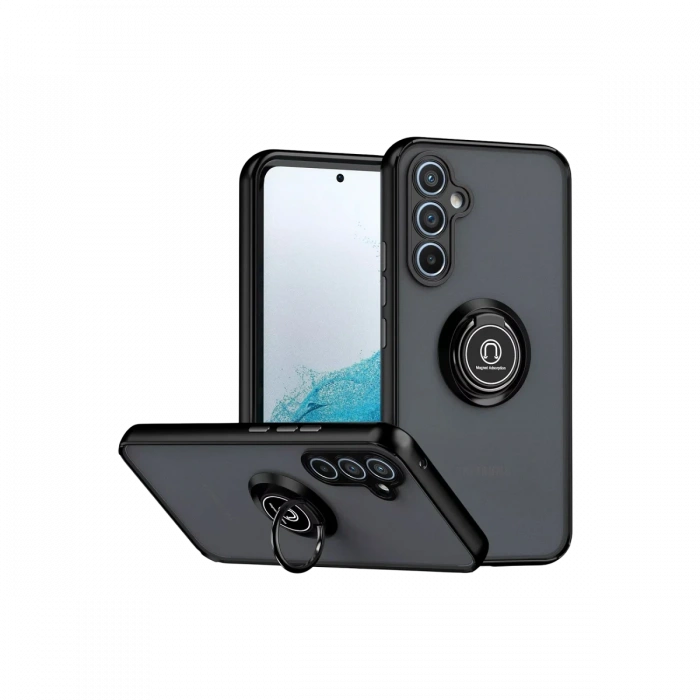 Joy Tekno Samsung Galaxy S25 FE Montreal Yüzüklü Silikon Kapak