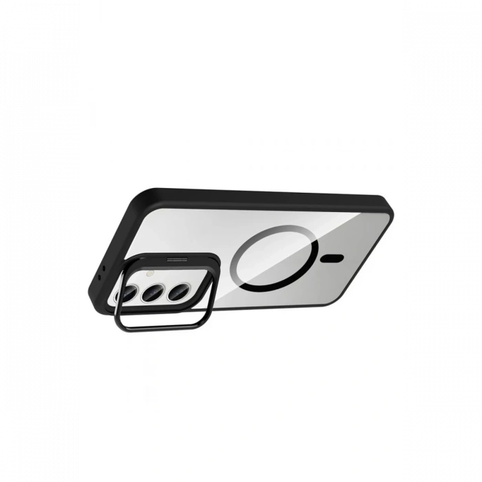 Joy Tekno Samsung Galaxy S25 FE Remim Lensli Magsafe Standlı Kapak