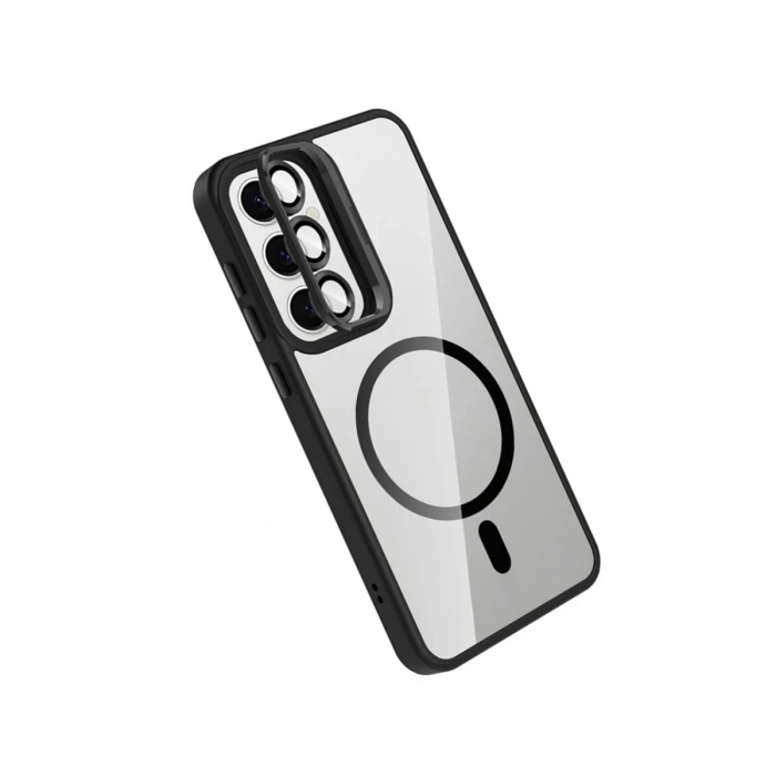 Joy Tekno Samsung Galaxy S25 FE Remim Lensli Magsafe Standlı Kapak