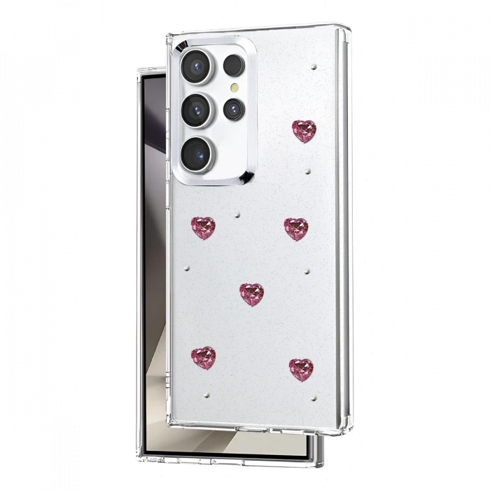 Samsung Galaxy S25 Ultra Fiyonk Desenli Kapak