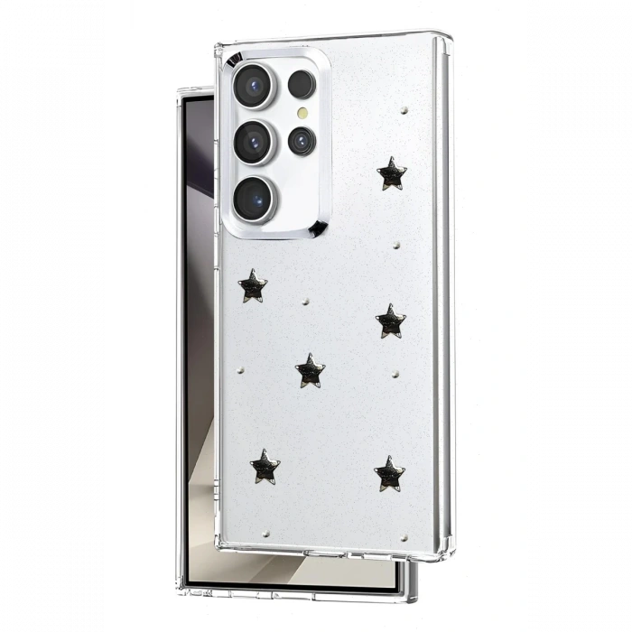 Samsung Galaxy S25 Ultra Fiyonk Desenli Kapak