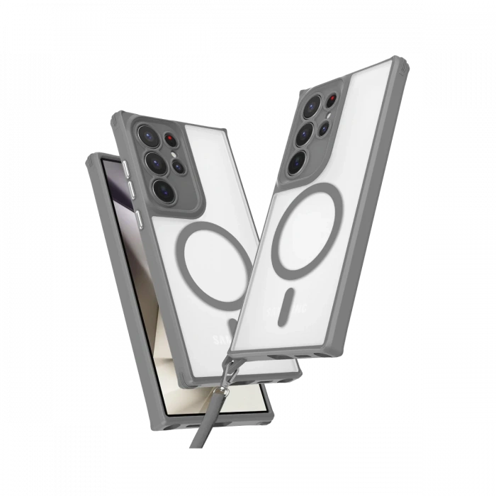 Samsung Galaxy S25 Ultra Kılıf Enka Magsafe Silikon Kılıf