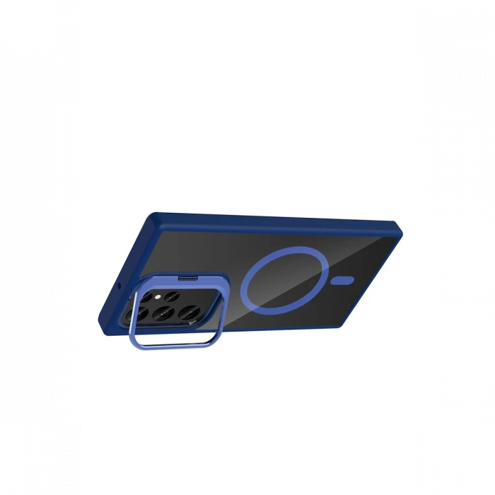 Joy Tekno Samsung Galaxy S25 Ultra Remim Lensli Magsafe Standlı Kapak