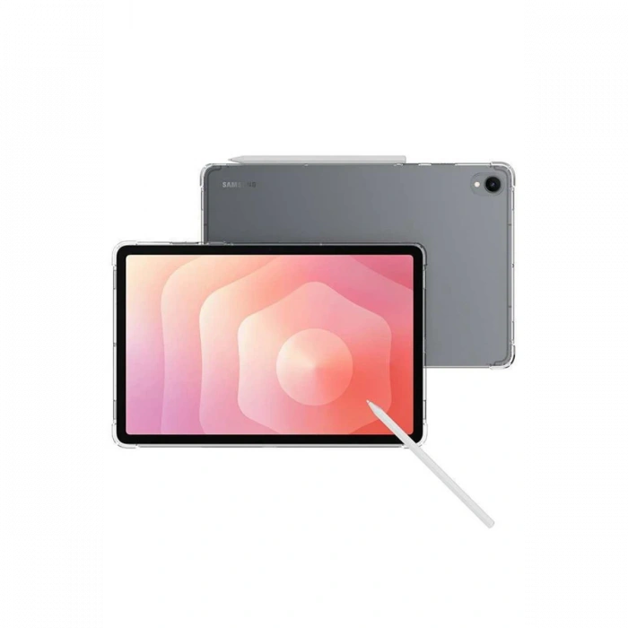 Samsung Galaxy Tab S11 Kılıf Anti Shock Tablet Silikon - Şeffaf