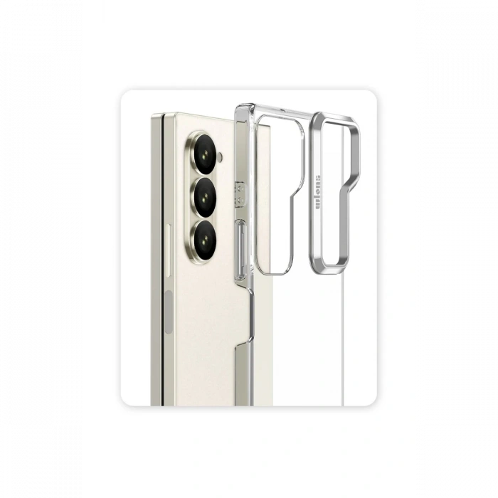 Joy Tekno Samsung Galaxy Z Fold 6 Crystal Magsafe Kapak - Şeffaf