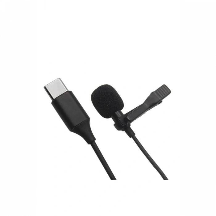 Joy Tekno Type-C 2 Metre Double Mikrofon - Siyah