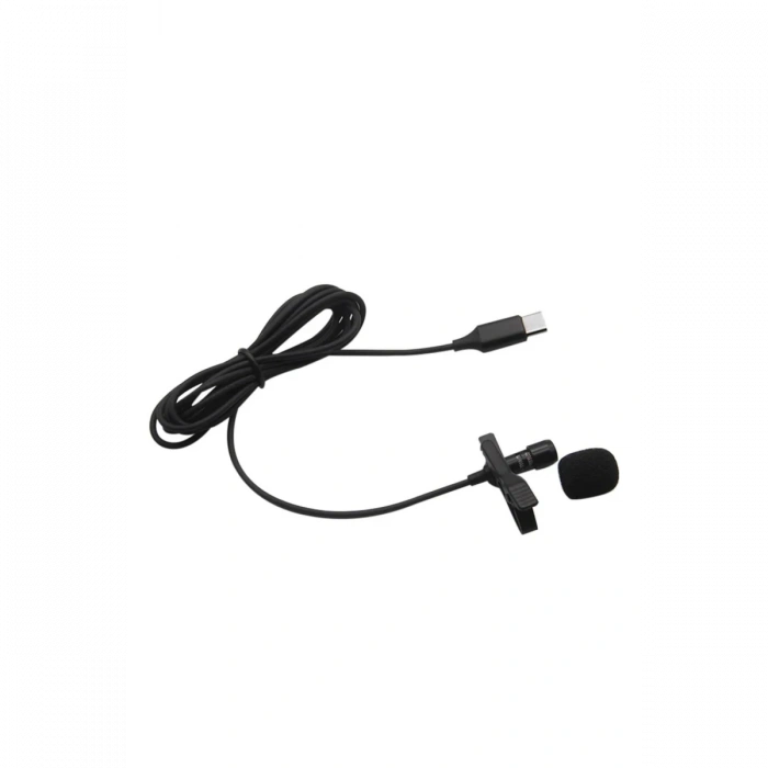 Joy Tekno Type-C 2 Metre Double Mikrofon - Siyah