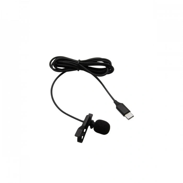 Joy Tekno Type-C 2 Metre Double Mikrofon - Siyah