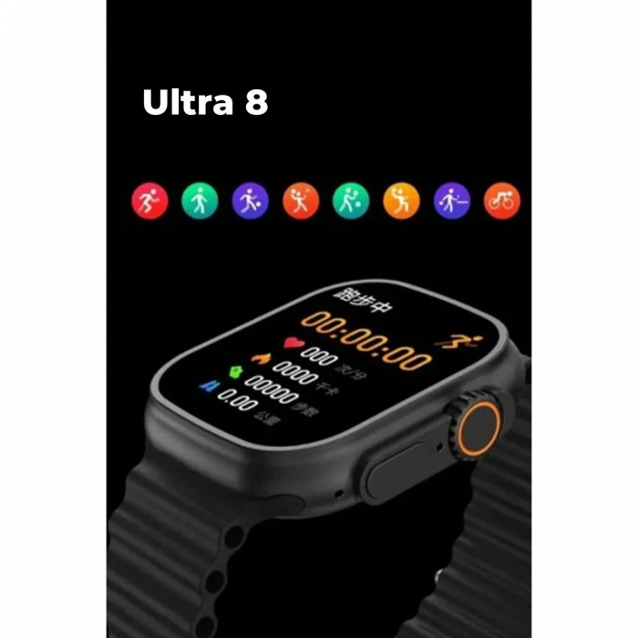 Joy Tekno Ultra 8 2.1 inç IPS Ekran Konuşma ve NFC Özellikli Akıllı Saat