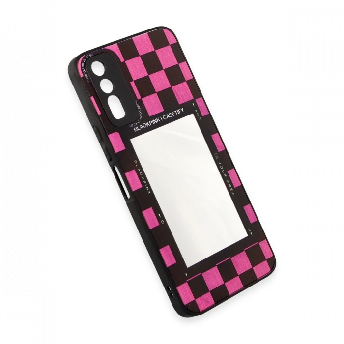 Vivo Y11S Kılıf Mirror Desenli Kapak