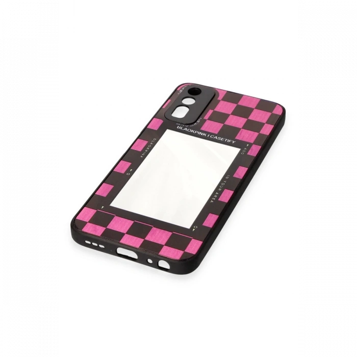 Vivo Y11S Kılıf Mirror Desenli Kapak