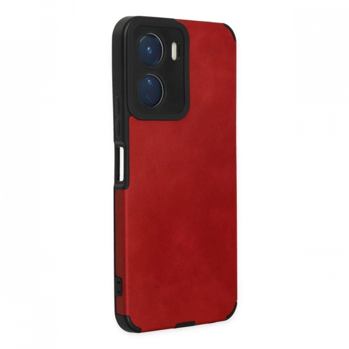 Joy Tekno Vivo Y16 Kılıf Loop Deri Silikon