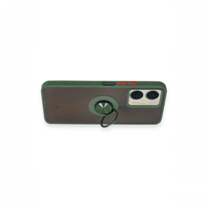 Joy Tekno Vivo Y16 Kılıf Montreal Yüzüklü Silikon Kapak