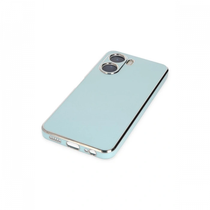 Joy Tekno Vivo Y16 Kılıf Volet Silikon - Açık Yeşil