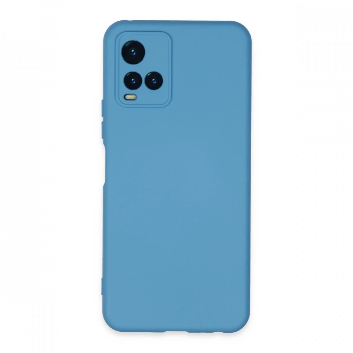 Vivo Y21S Kılıf Nano içi Kadife Silikon
